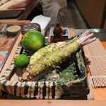 鮨みなと - わさび・すだち