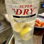 新鮮ホルモン酒場 ごっつ - ごっつ生レモンチューハイ