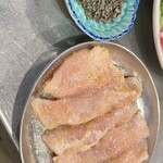 新鮮ホルモン酒場 ごっつ 天満本店 - ガツ芯と塩コブ