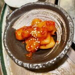 新鮮ホルモン酒場 ごっつ 天満本店 - 本日のキムチらっきょ