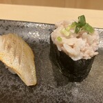 大漁ずし - のどぐろ、白子