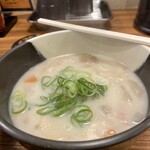 老虎苑 - 今日のかす汁は濃ゆめでおいしい