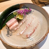 豊鮨 - 函館の松川鰈。縁側が太い！