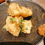 吟味シテ醸ス - 大根の唐揚げ。辛味噌も美味しい。