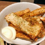 吟味シテ醸ス - 山芋の唐揚げ