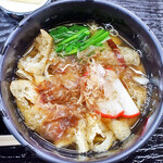 三河屋 - セットのきしめん