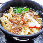 三河屋 - セットのきしめん