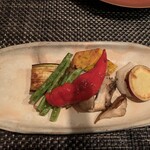 鉄板焼 みや美 - 焼き野菜