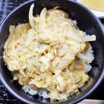 三河屋 - セットのカツ丼