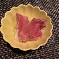 鉄板焼 みや美 - 生ハム