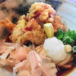 うどん末治 - 【２０１４年５月 再訪問】鳥天ぶっかけ