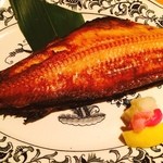 和酒Bar 響堂　サツマ海産 - こんな肉厚ほっけ初めて！