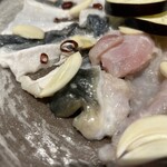 焼ふぐ夢鉄砲 - 焼ふぐ盛り合わせ　アップ1