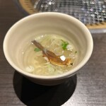 焼ふぐ夢鉄砲 - ふぐのひれスープ