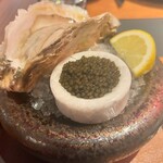 Latina Parrilla - オシェトラ キャビア 大船渡産生牡蠣