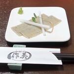 生粉打 作美 - 蕎麦のお刺身