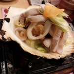 お台どころ ねね - イカ貝焼き