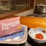 割烹 三長 渋谷 - 甘鯛白線揚げ 松茸