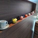 ラ ココット - 入り口の飾りココット