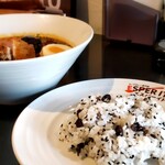 札幌スープカレー専門店 エスパーイトウ - 雑穀米