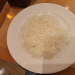 マーケットレストランAGIO - ライスです。