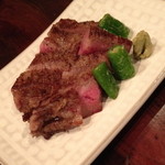 和食　貴山 - 黒毛和牛炭焼き（２，９８０円）２０１４年５月