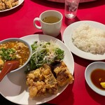 南海飯店 - 春巻定食