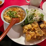 南海飯店 - 麻婆豆腐小＋春巻