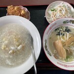 中国四川料理 味鮮閣 - 「カニあんかけ炒飯定食(980円)」