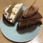 GOLD SHEEP CAFE - 【カボチャたると（左）】【リッチショコラ（右）】