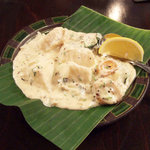 ダバ インディア - バナナフィッシュカレー(1470円)