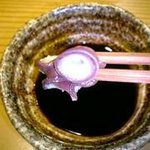 Odaidoko Nibanya - 刺身醤油