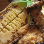 貴馳走坊 あ・うん - 山梨産たけのこの炭火焼きアップ