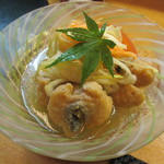 貴馳走坊 あ・うん - スズキとトマトの南蛮漬け