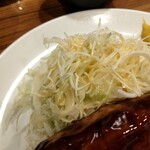 大阪トンテキ - キャベツサラダ