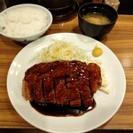 大阪トンテキ - とんてき定食  ライス お味噌汁付