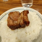 大阪トンテキ - 柔らかい （ぴんぼけ）