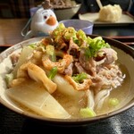 手打ちうどん 上田 - しっぽくそば　小　660円