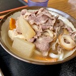 手打ちうどん 上田 - 妻のしっぽくうどん小