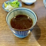 自家製麺 麺や ひなた - つゆ