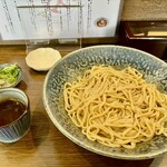 自家製麺 麺や ひなた - 新麦 ざるらーめん(1.5玉) 平打ち麺ver 1000円　終売