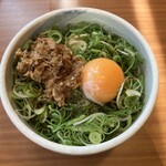 らぁーめん 夢屋台 - ネギチャーご飯