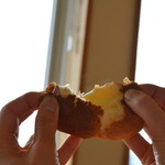 菜園の風 - 湯気が立って！