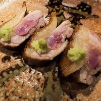 YAKITORI 燃 es - 媛っこ地鶏のモモ肉のたたき