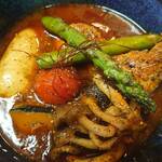 Soup Curry Dosanko - チキンレッグのスープカレー