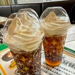 マクドナルド - ドリンク写真:コーラ 辛口ジンジャー フロート