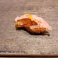 名駅 鮨 天野 - 金目鯛　炙り