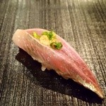 鮨 波やし - ［６回目］鯵の握り