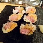 鮨 波やし - ［６回目］うにトロタク巻