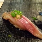 鮨 波やし - ［６回目］鰯の握り